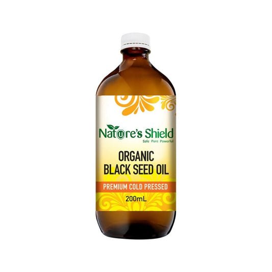 Nature's Shield Organic Black Seed Oil - 200ml - L'Organic