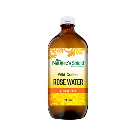 Nature's Shield Wild-Crafted Rose Water - 500ml - L'Organic