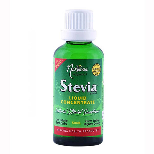 Nirvana Organics Stevia Liquid Concentrate - 50ml