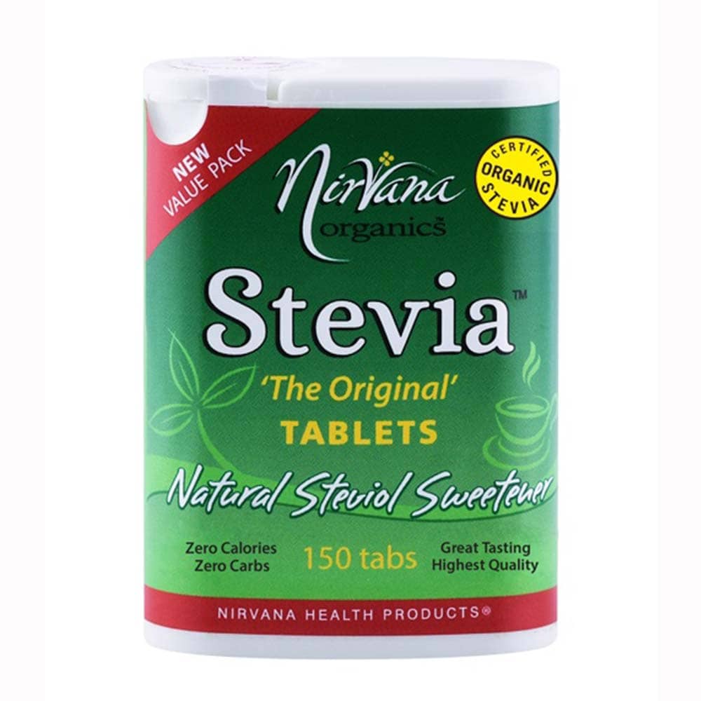 Nirvana Organics Stevia Tablets - 150 Pack