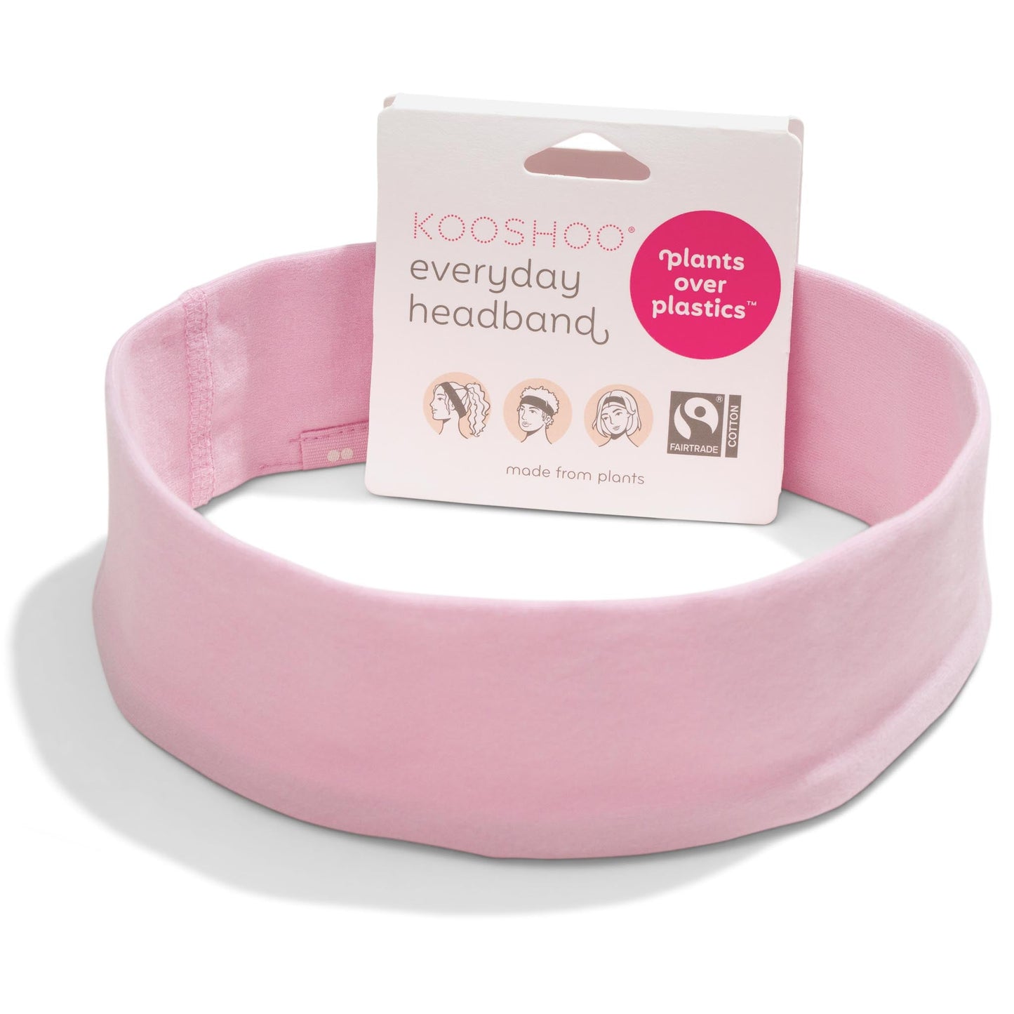 Kooshoo Organic Everyday Headband - Pink Mist