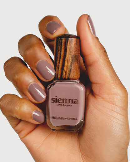 Sienna Nail Polish Nurture - Purple Grey - 10ml