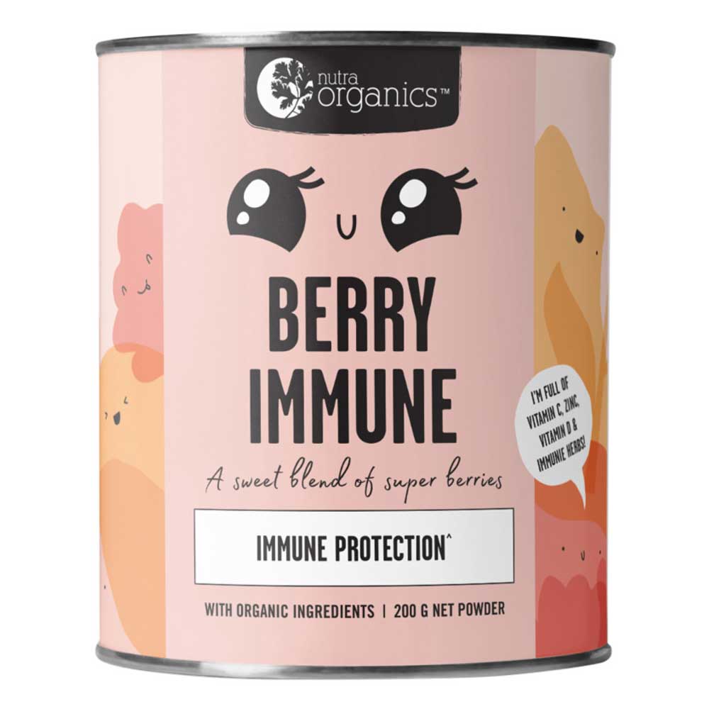 Nutra Organics Organic Berry Immune (Immune Protection) - 200g