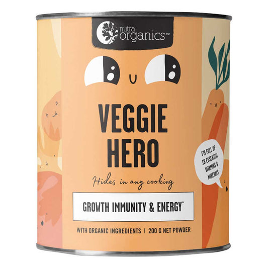 Nutra Organics Organic Veggie Hero - 200g