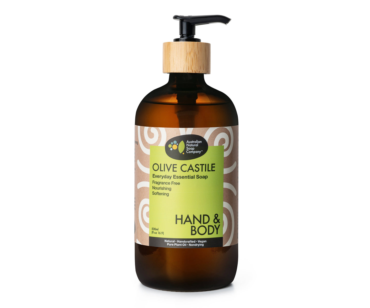 Olive Castile Hand & Body Wash - L'Organic
