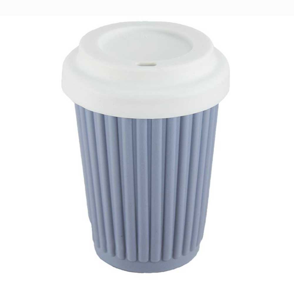 Onya Reusable Coffee Cup - Grey/Blue - 355ml