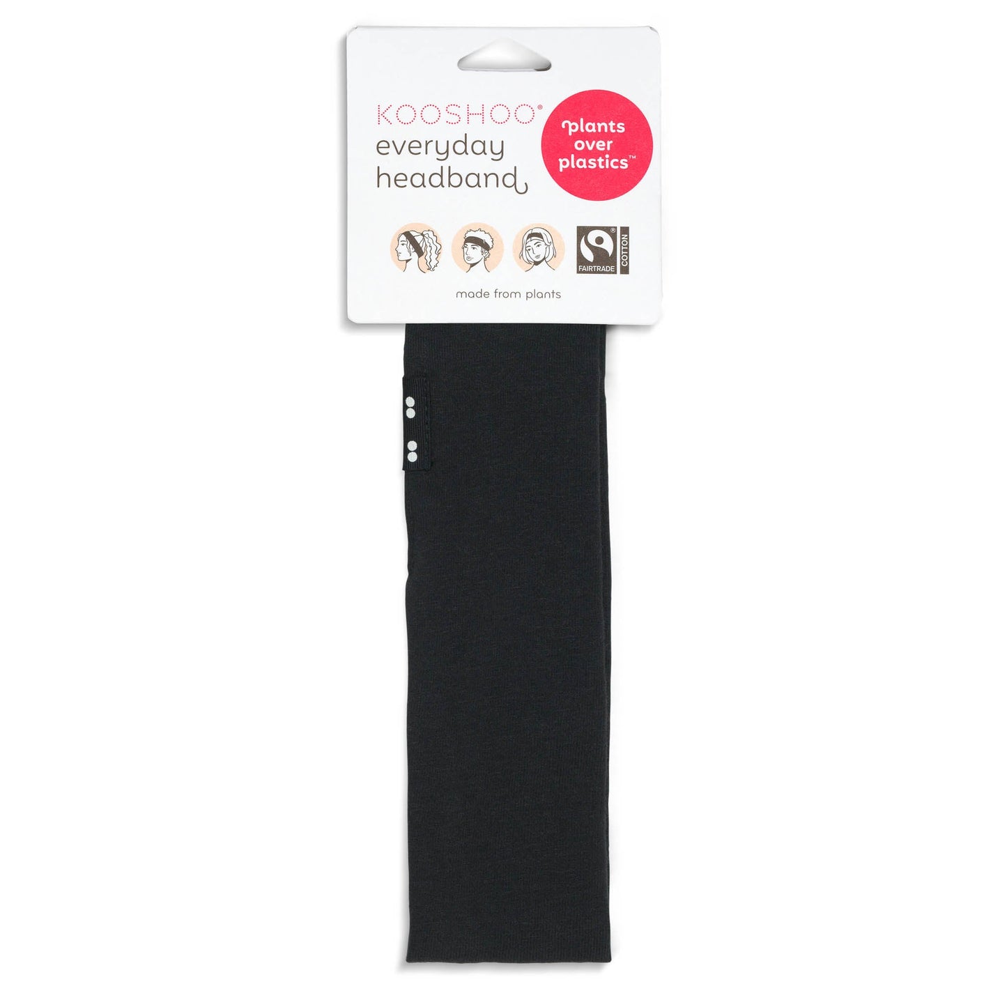 Kooshoo Organic Everyday Headband - Black