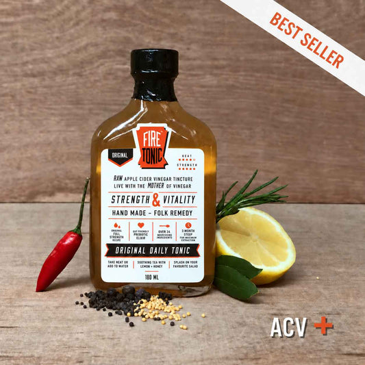 Fire Tonic Apple Cider Vinegar Tonic - Original - 180ml