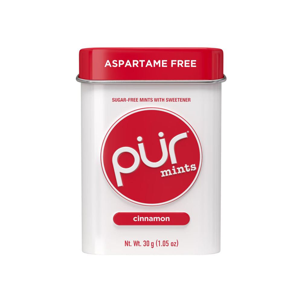 PUR Gum Mints - Cinnamon 30g Tin - L'Organic