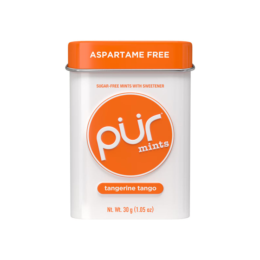 PUR Gum Mints - Tangerine Tango 30g Tin - L'Organic
