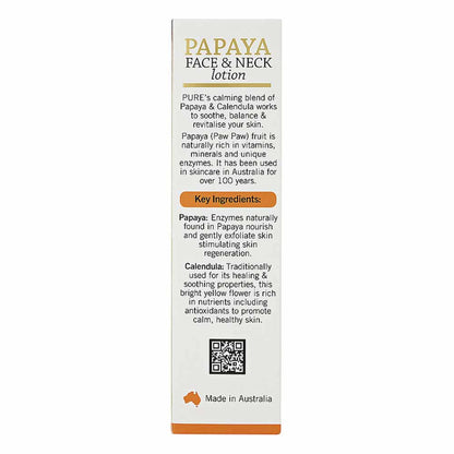 P'URE Papayacare Papaya Face & Neck Lotion - 50ml