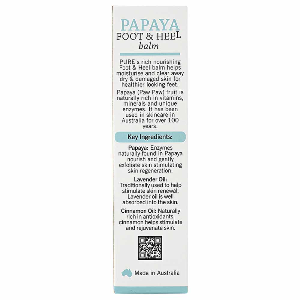 P'URE Papayacare Papaya Foot & Heel Balm - 50g