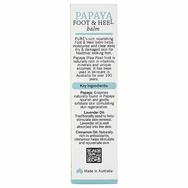 P'URE Papayacare Papaya Foot & Heel Balm - 50g