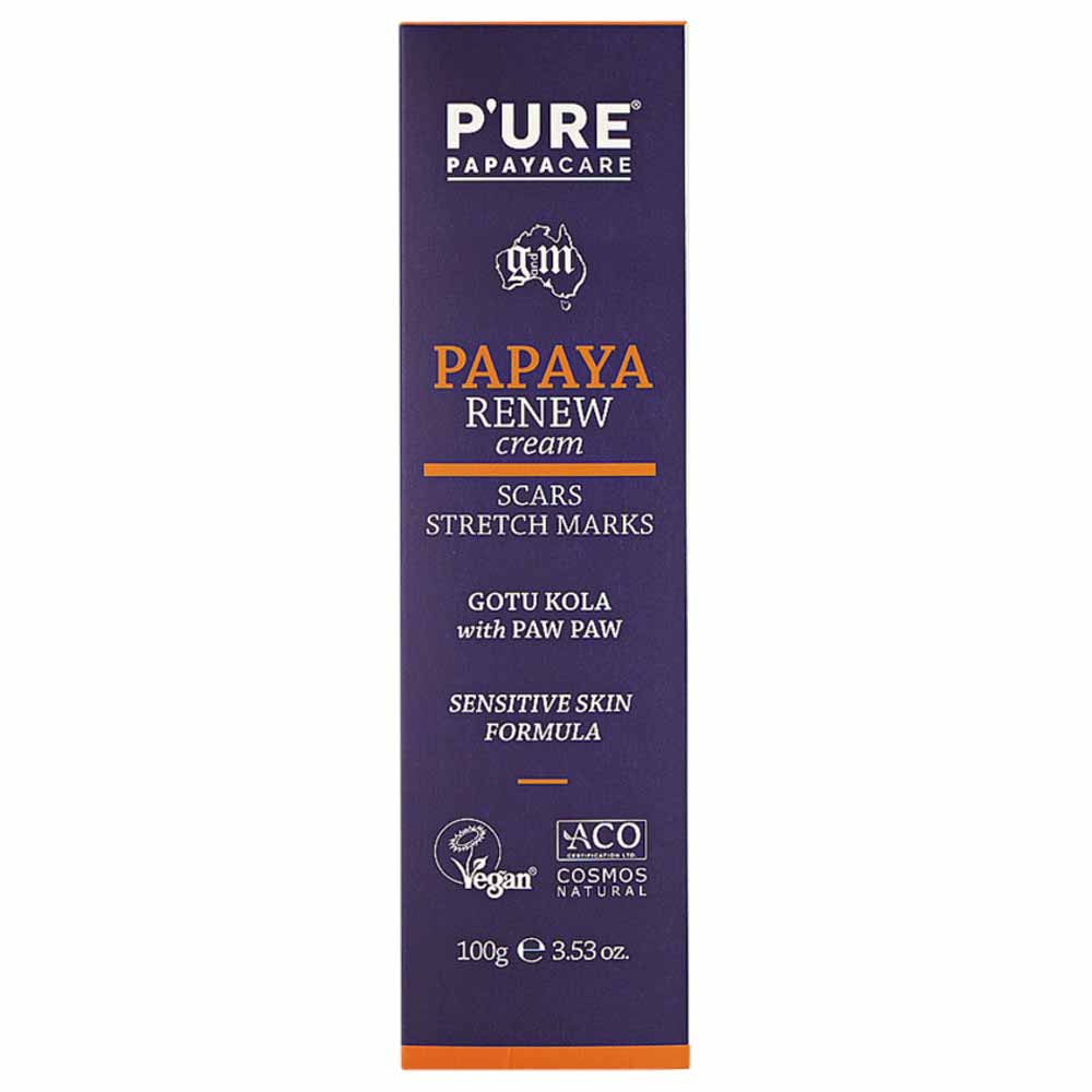 P'URE Papayacare Papaya Renew Cream - 100g