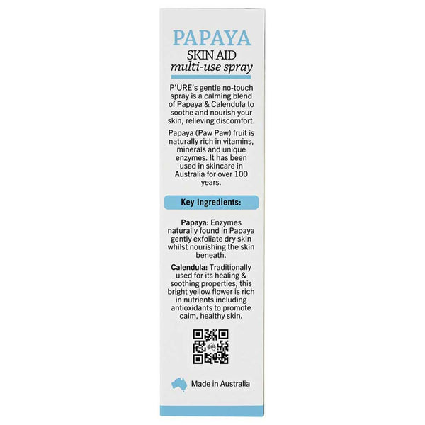 P'URE Papayacare Papaya Skin Aid Spray - 80ml