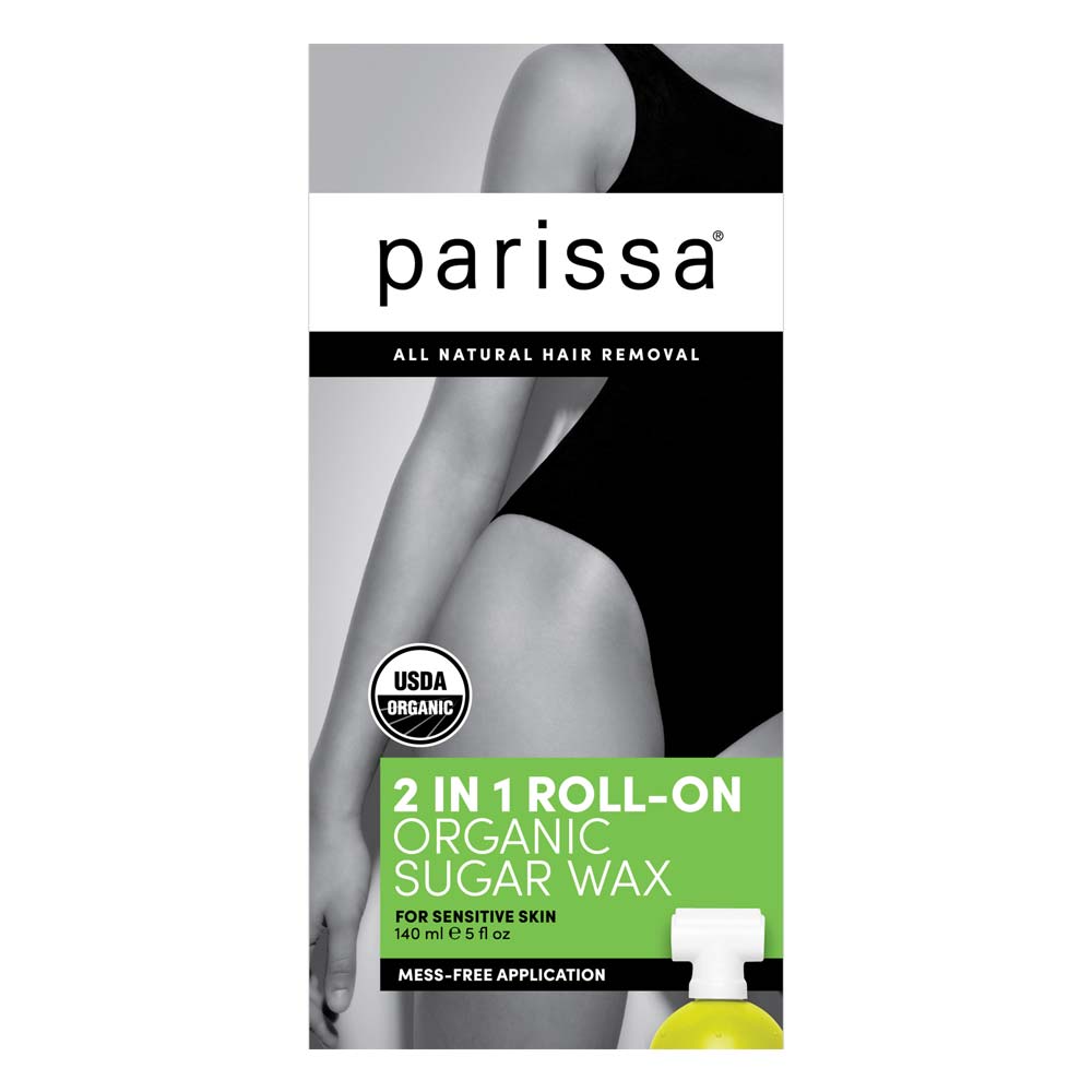 Parissa Organic 2 in 1 Roll On Sugar Wax - 140ml