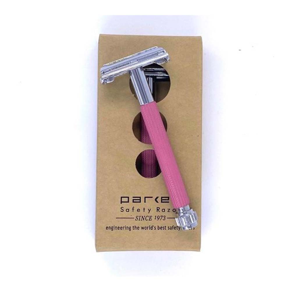 Australian Safety Razor Parker Safety Razor 29L - Pink | L'Organic Australia