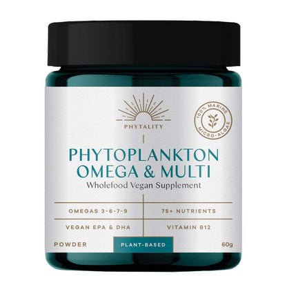 Phytality Phytoplankton Omega & Multi Powder - 60g