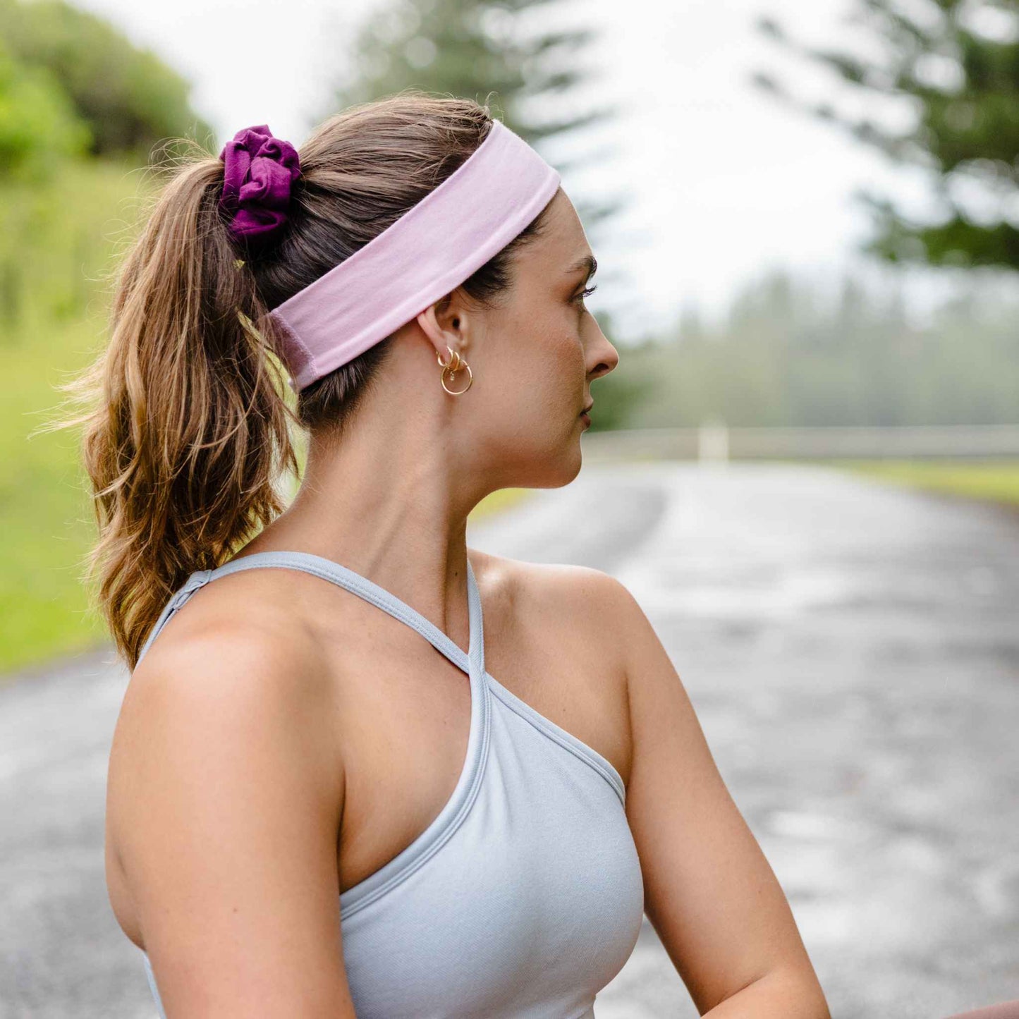 Kooshoo Organic Everyday Headband - Pink Mist