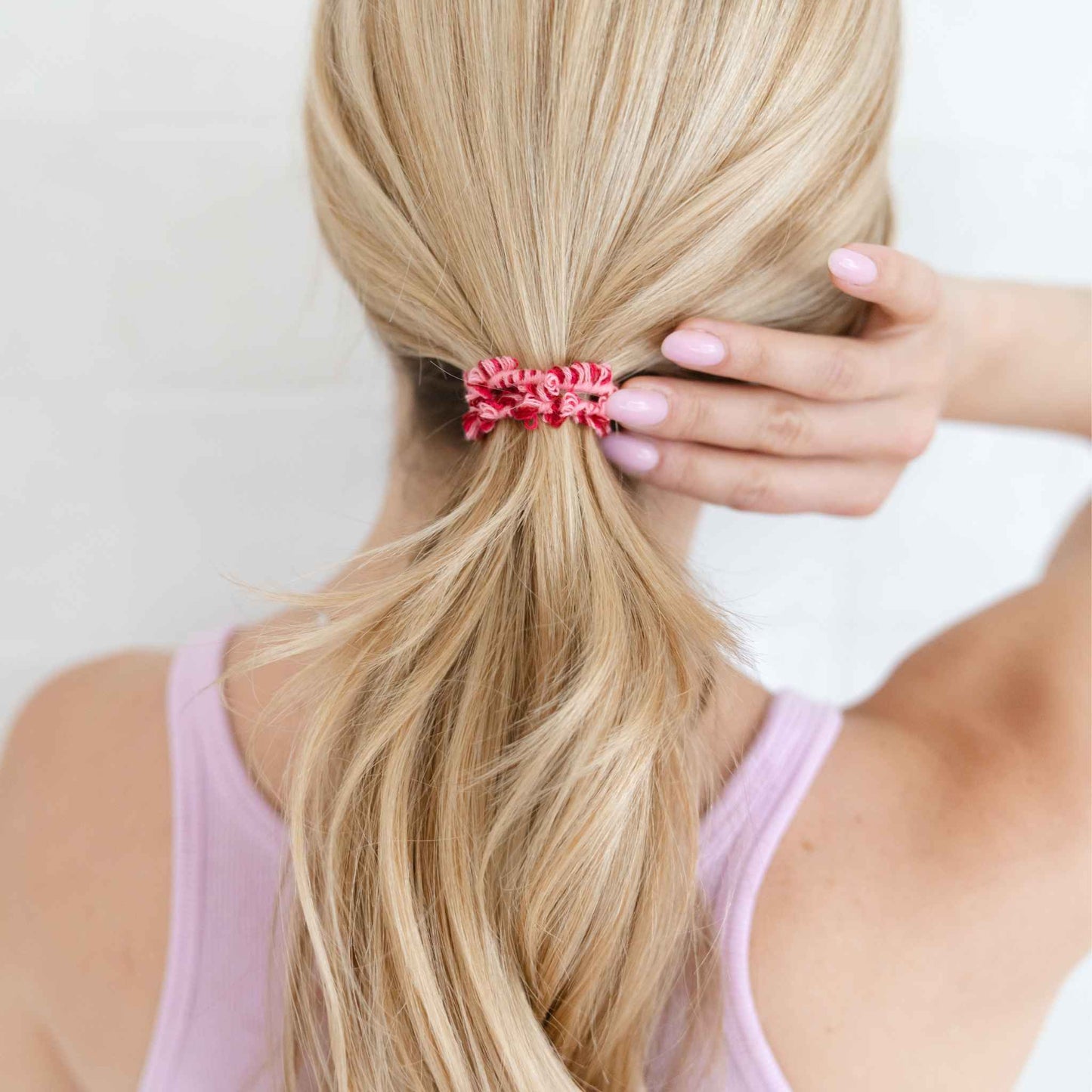 Kooshoo Plastic-Free Crochet Hair Ties - Hot Jam