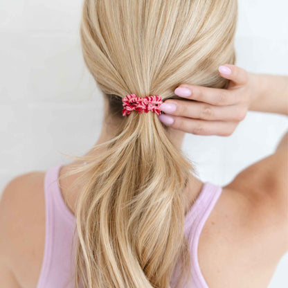 Kooshoo Plastic-Free Crochet Hair Ties - Hot Jam