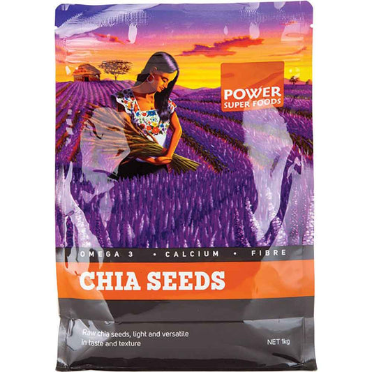 Power Super Foods Chia Seeds - 950g - L'Organic