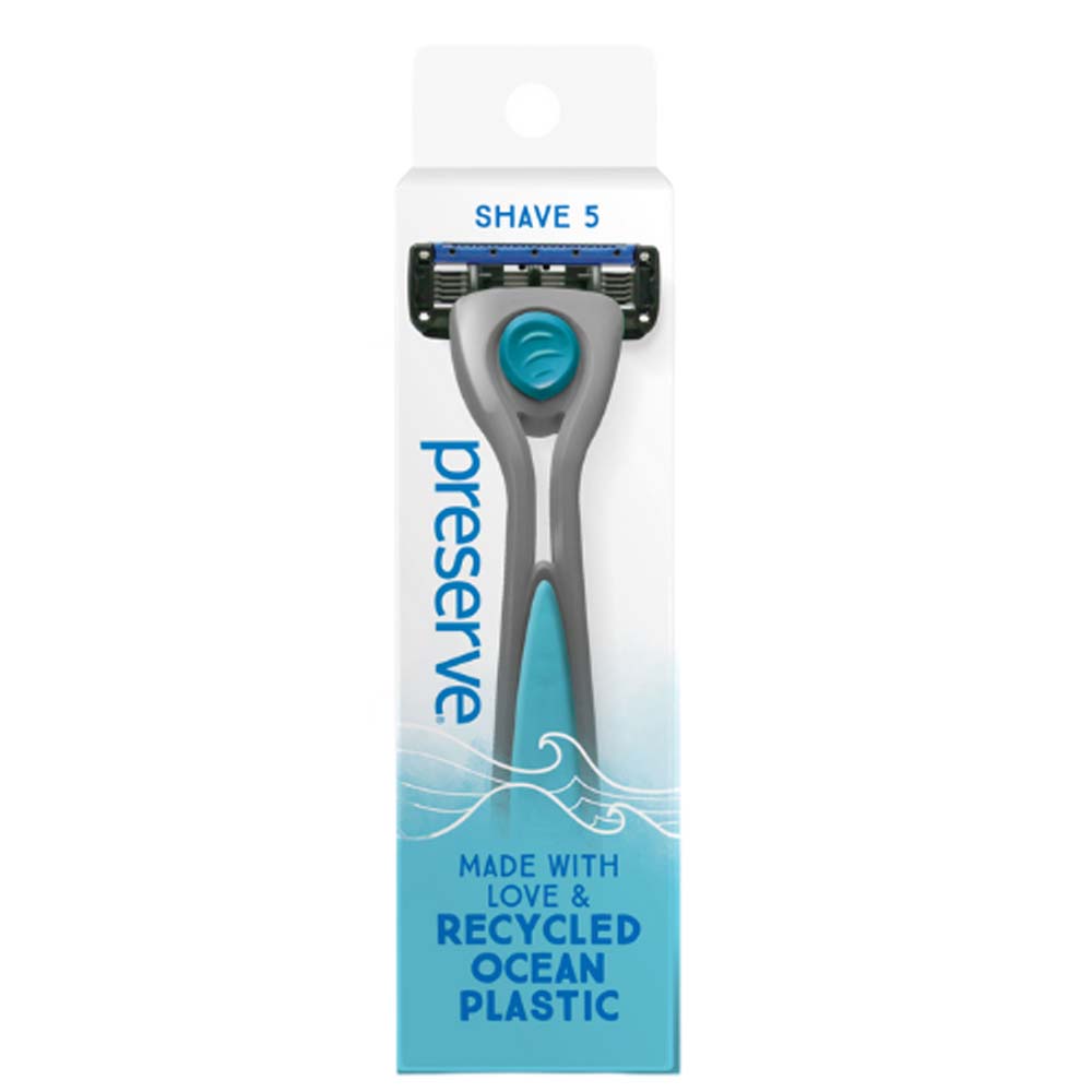 Preserve Shave 5 Razor - Charcoal Grey