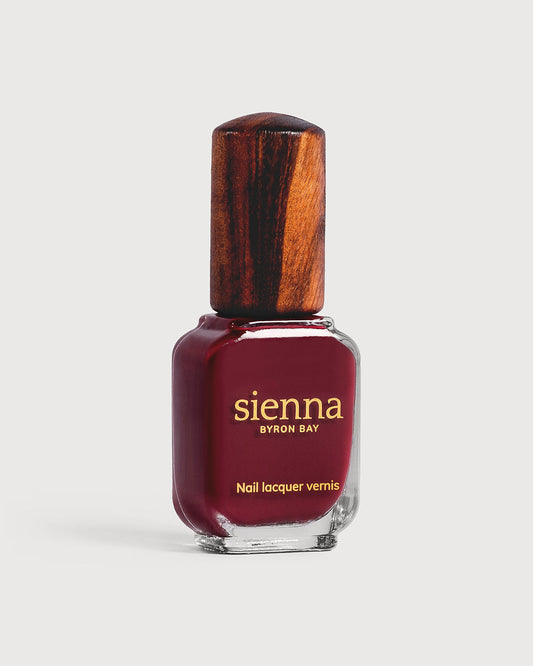 Sienna Nail Polish Promise - Plum Red - 10ml
