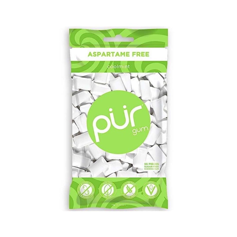 Pur Gum Coolmint Gum 55 Pieces - L'Organic
