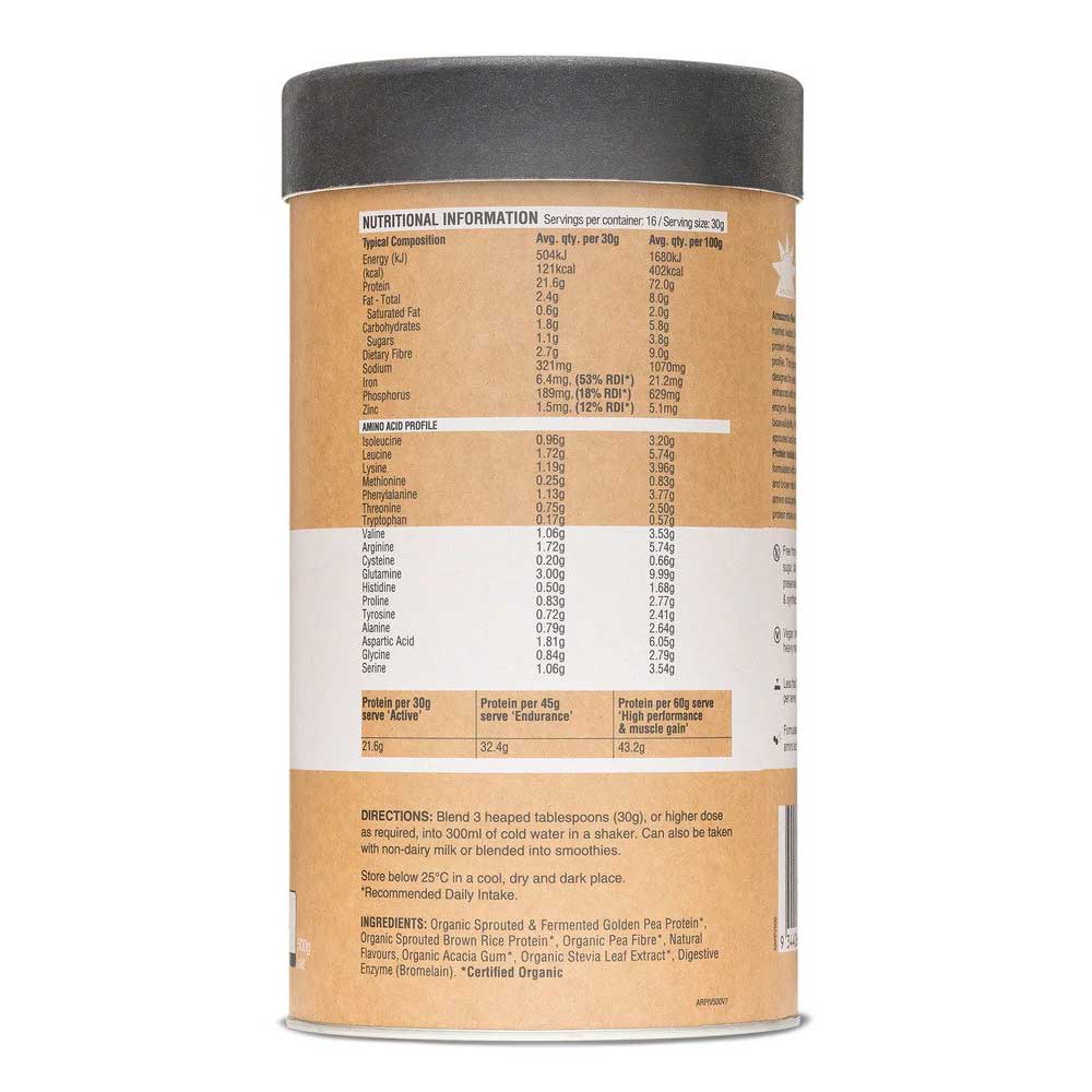 Raw Protein Isolate - Vanilla - 500g