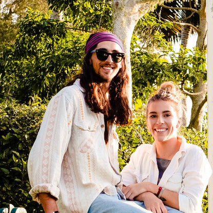 Kooshoo Organic Twist Headband - Wild Beet