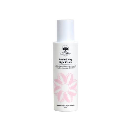 Australian Bush Flower Essences Night Cream - Replenishing - 50ml