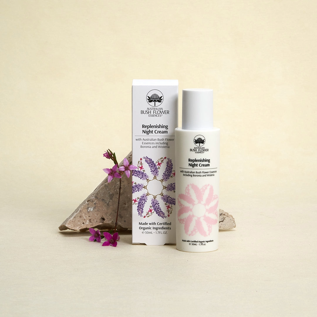 Australian Bush Flower Essences Night Cream - Replenishing - 50ml