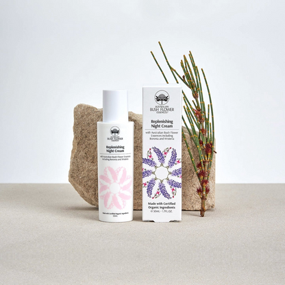 Australian Bush Flower Essences Night Cream - Replenishing - 50ml