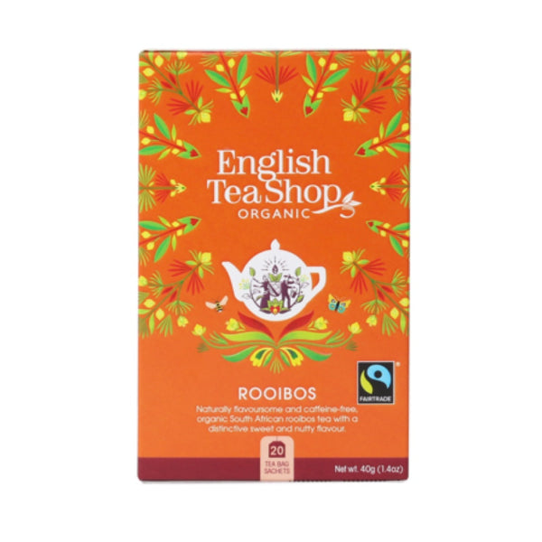 English Tea Shop 20 Organic Rooibos Teabags - L'Organic