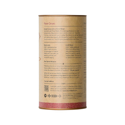 Sacred Taste Organic Drinking Cacao (Rose Cacao) Love 250g