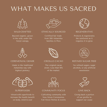 Sacred Taste Organic Drinking Cacao (Chilli Cacao) Fire 250g