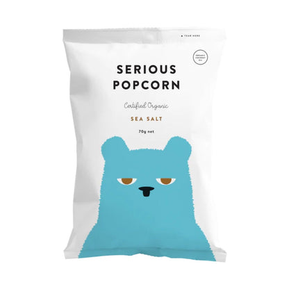 Serious Organic Popcorn Sea Salt - 70g