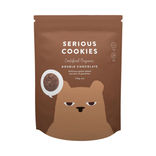 Serious Double Choc-Chip Cookies - 170g