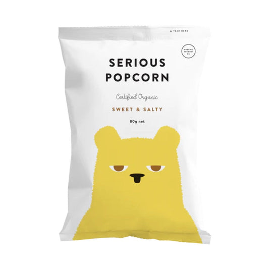 Serious Organic Popcorn Sweet & Salty - 80g