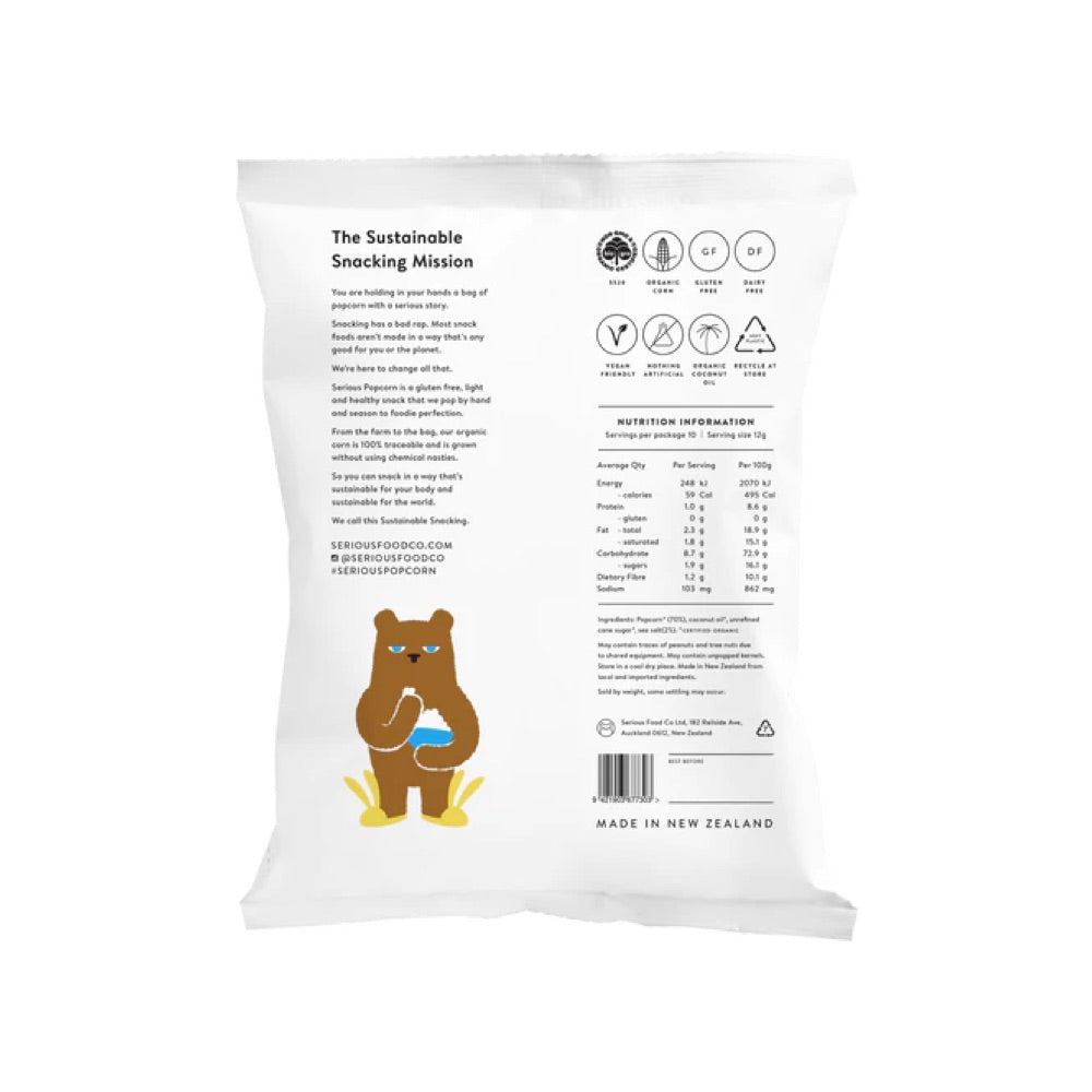 Serious Organic Popcorn Multi Pack Sweet & Salty - 10x12g