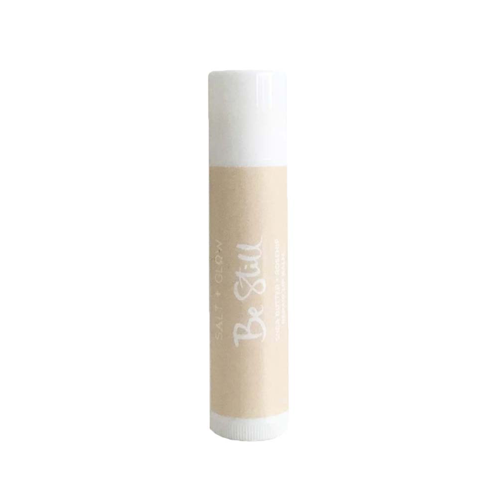 Salt and Glow Lip Balm - BE STILL - Shea Butter + Rosehip