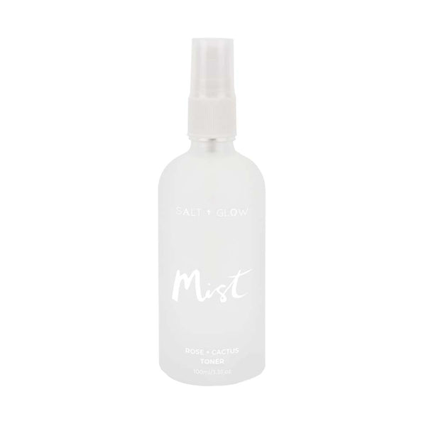 Salt and Glow Skin Mist - Rose & Cactus Toner - 100ml