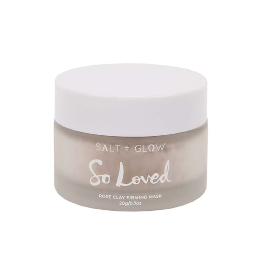 Salt and Glow So Loved Rose Clay Firming Mask 20g