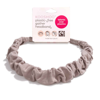 Kooshoo Plastic-free Gather Headband - Black