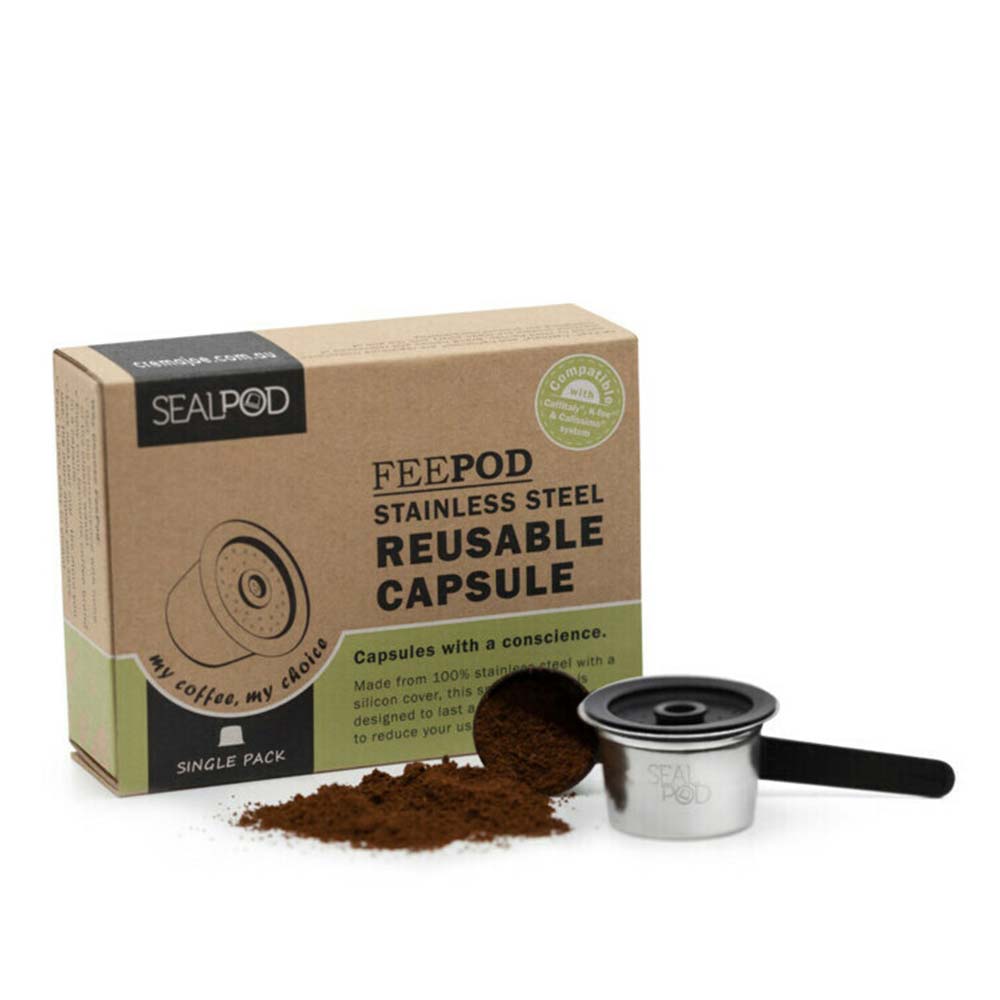 SealPod Reusable Coffee Capsule FeePod - 1 Pack