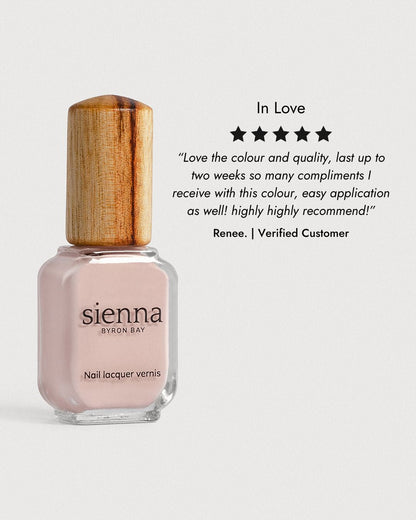 Sienna Nail Polish Serenity - Neutral Pink - 10ml