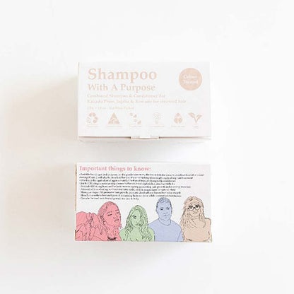 Shampoo With A Purpose - Colour Treated Shampoo/Conditioner Bar - 135g