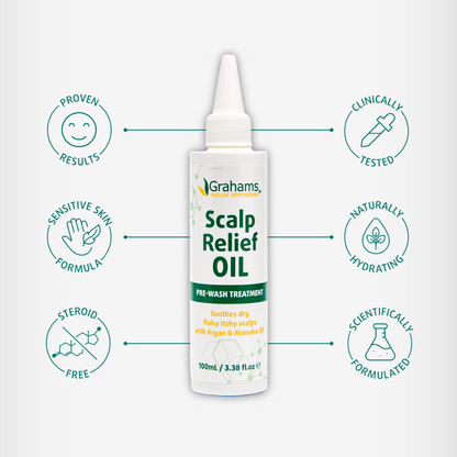 Grahams Natural Scalp Relief Oil - 100ml - L'Organic