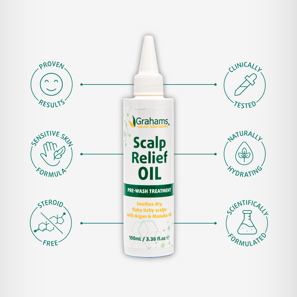 Grahams Natural Scalp Relief Oil - 100ml - L'Organic